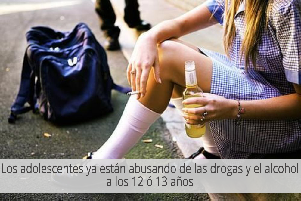 ADOLESCENTES ABUSO DROGAS ALCOHOL